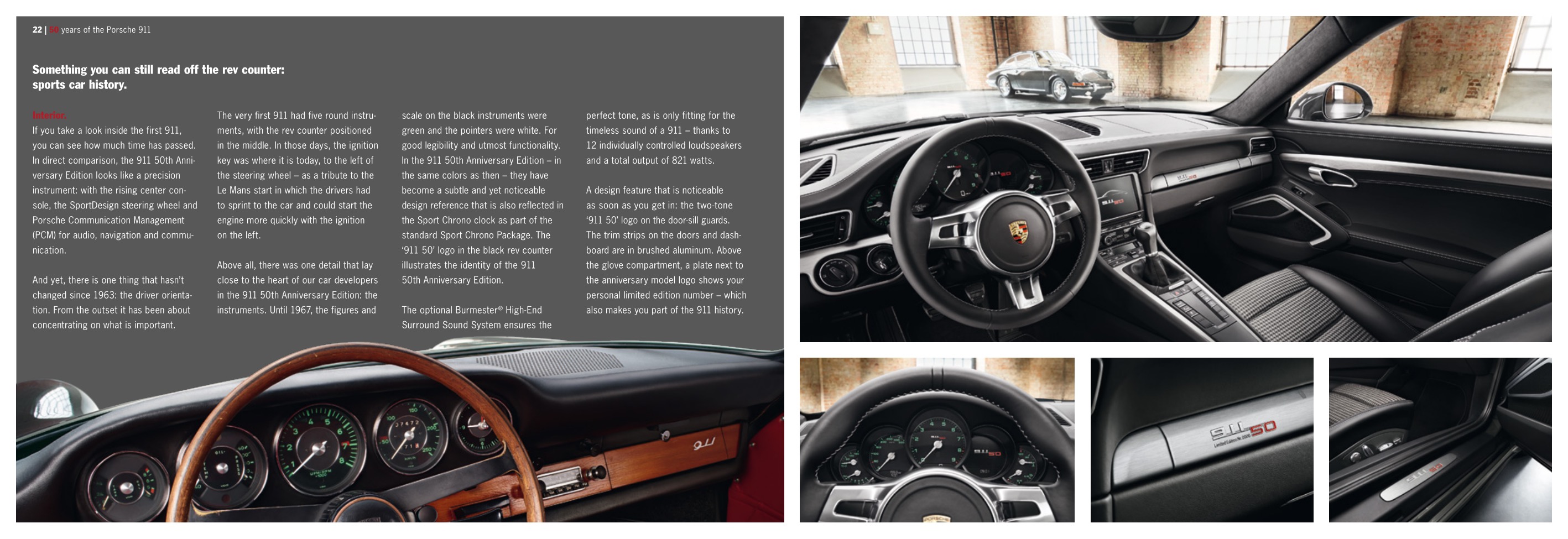 2014 Porsche 911 50 Brochure Page 28
